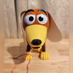 Disney Pixar Toy Story SLINKY DOG Pull Toy With Wheels Poof-Slinky Original Toy